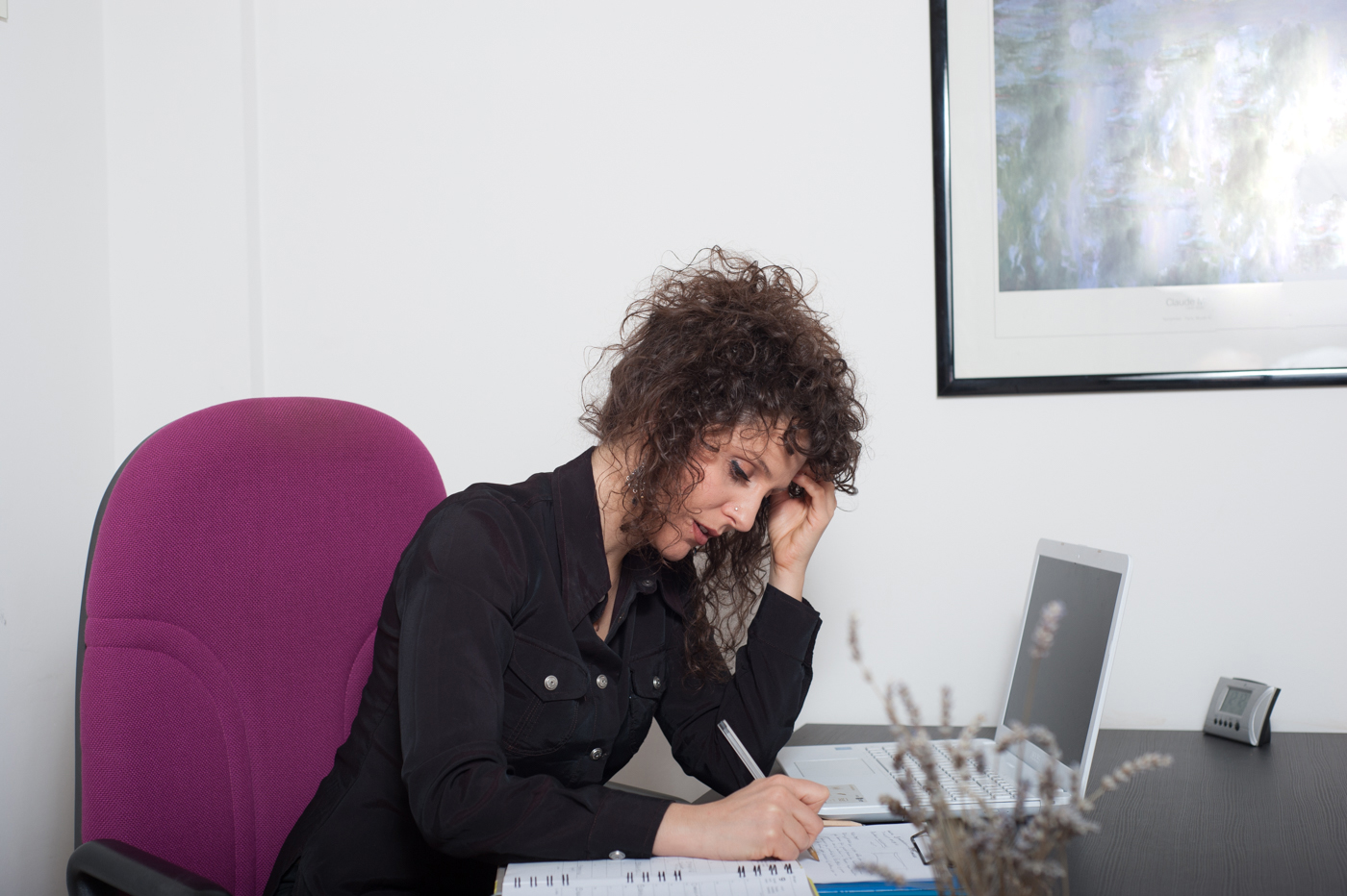 Dott.ssa Linda Amicucci al lavoro